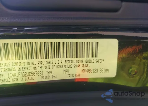 2018 Jeep Grand Cherokee Laredo E 4X4 из США, поврежденный, VIN 1C4RJFAG2JC507081